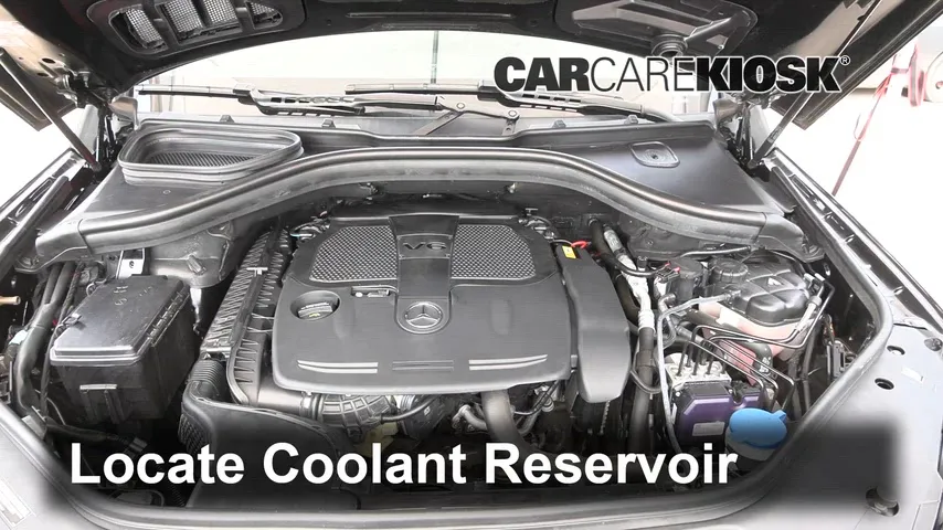 2018 Mercedes-Benz GLE350 4Matic 3.5L V6 Coolant (Antifreeze) Flush Coolant